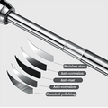 Shower Curtain Rod Extendable Stainless Steel Hanging Rod for Bathroom Wardrobe Kitchen Pole, Nail-free Non-slip 38-68 inch (95-175 cm)