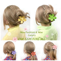 Flower Hair Clips 8PCS Hair Claw Clips Nonslip Large Claw Clips Strong Hold Durable for Women Thick Hair, Big Hair Clips For Women Thin Hair Cute Claw Clips 8 Colors